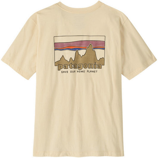 T-shirt Uomo Patagonia - M's '73 Skyline T-Shirt - Bianco