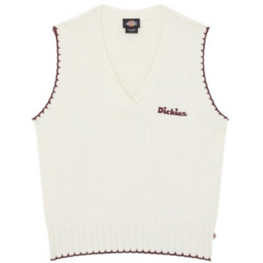 Dickies Damenpullover - Slayden Sweater Vest W - Weiß