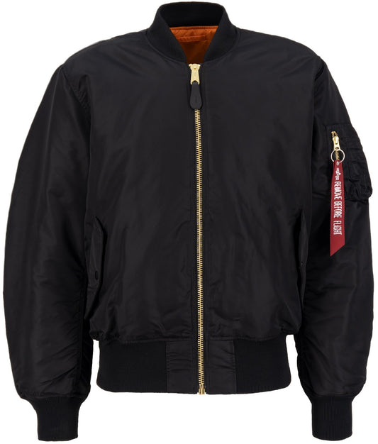 Vestes pour hommes Alpha Industries - Ma-1 (Heritage) - Noir
