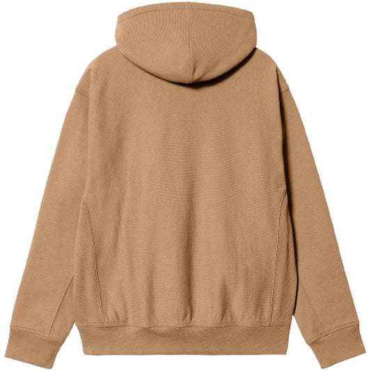 Carhartt Wip Sweats à capuche pour hommes - Sweat à capuche American Script - Beige