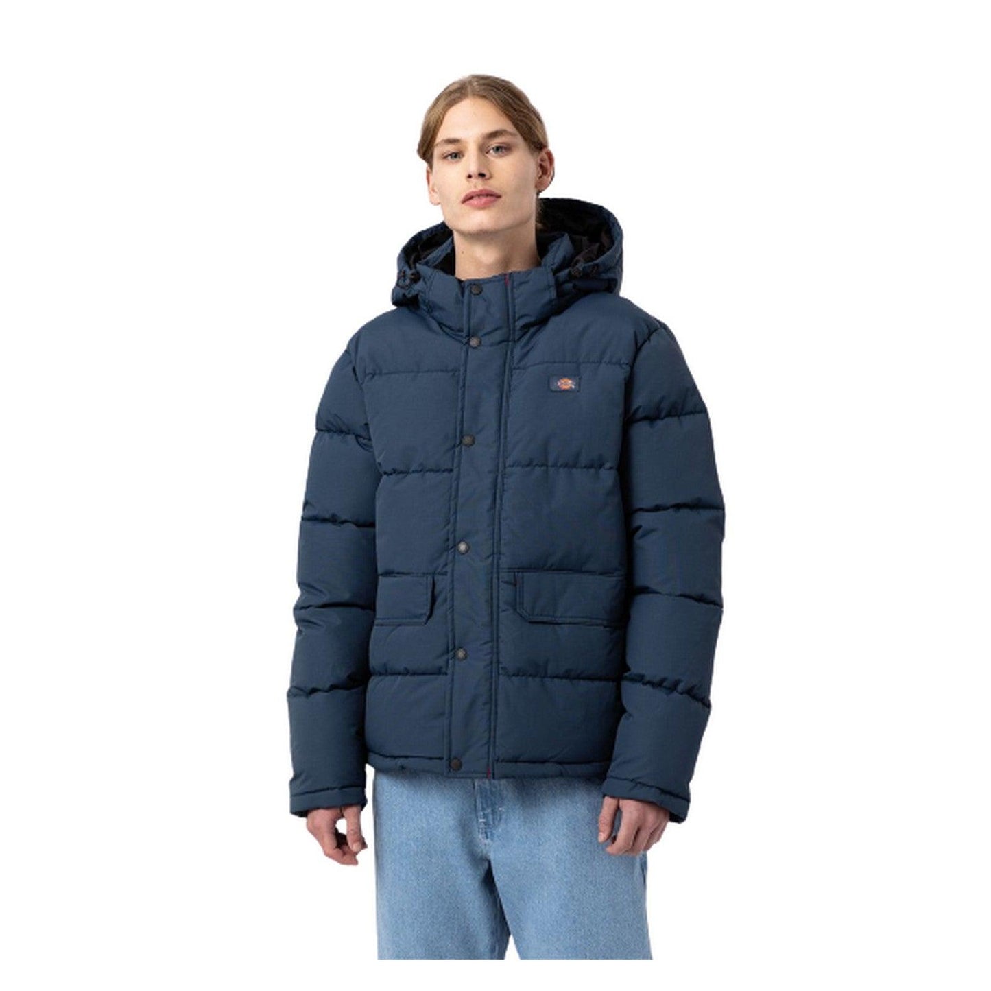 Giacche Uomo Dickies - Glacier View Puffer - Blu