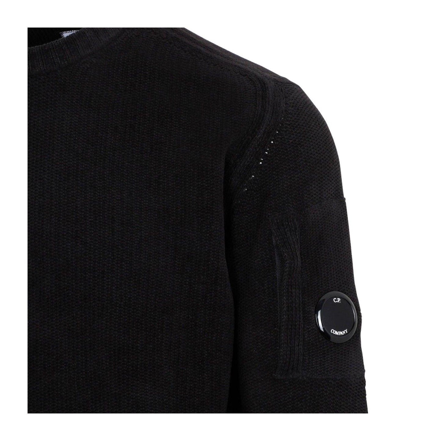 Maglioni Ragazzo C.P. Company - Bambino Crew Neck - Nero