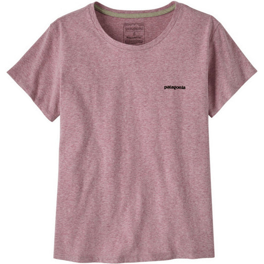 T-shirt Donna Patagonia - W's P-6 Logo Responsibili-Tee - Viola