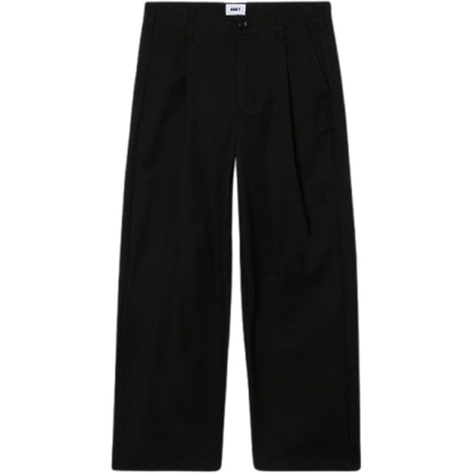 Pantaloni Uomo Obey - Dean Pleated Pant - Nero