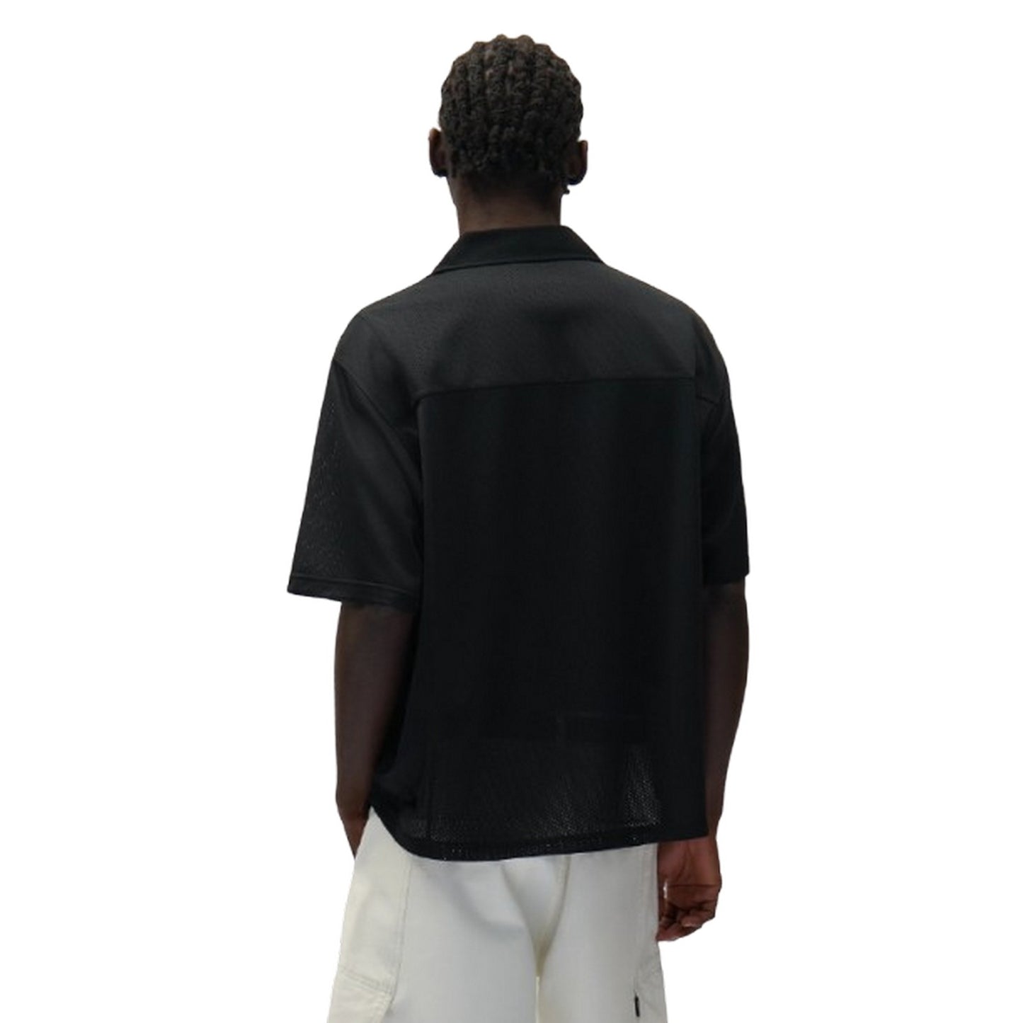 Camicie casual Uomo Arte Antwerp - Mesh Shirt - Nero