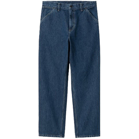 Pantaloni Uomo Carhartt Wip - Single Knee Pant - Blu