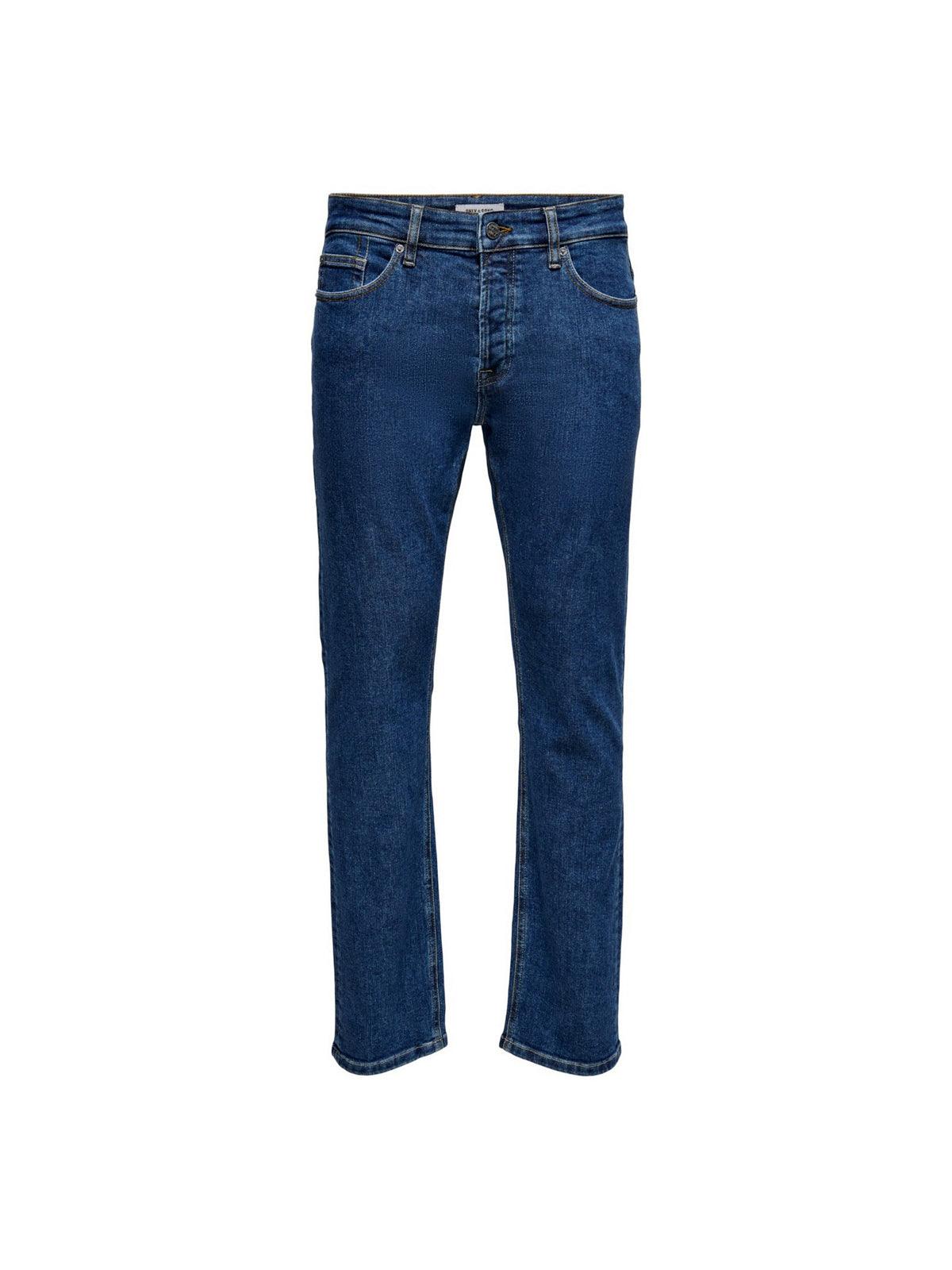 Jeans Uomo Only & Sons - Onsweft Life Weft Blue Ma 0883 - Blu