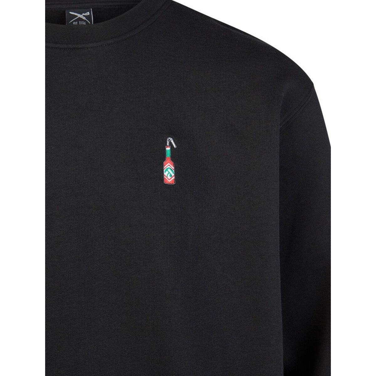 Felpe senza cappuccio Uomo Iriedaily - Hot Hot Sauce Crewneck - Nero