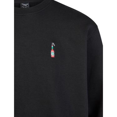 Felpe senza cappuccio Uomo Iriedaily - Hot Hot Sauce Crewneck - Nero