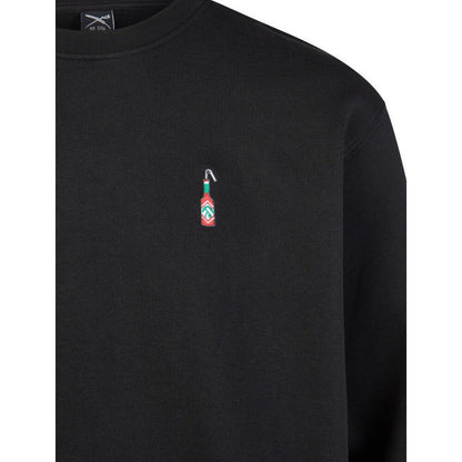 Felpe senza cappuccio Uomo Iriedaily - Hot Hot Sauce Crewneck - Nero