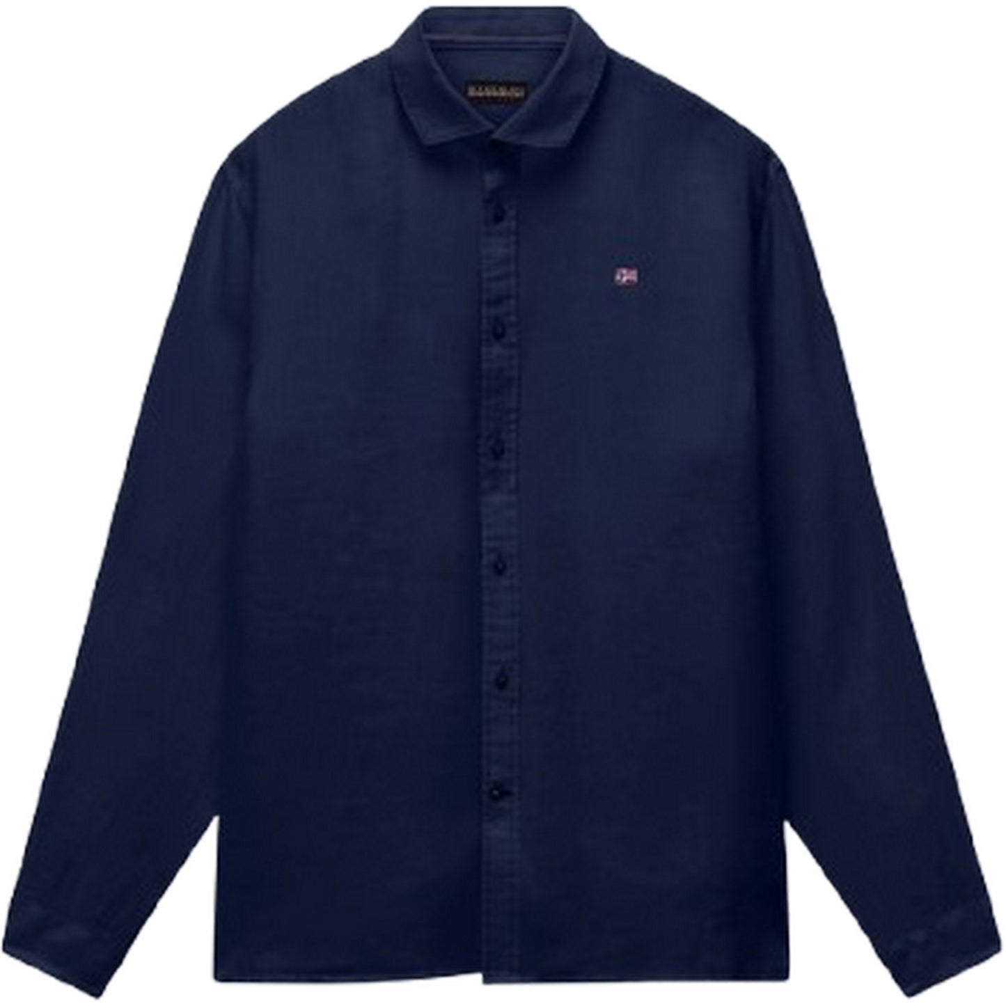 Maglie a manica lunga Uomo Napapijri - G-Linen Ls 1 - Blu