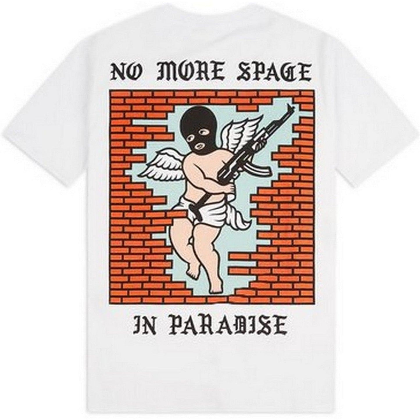 T-shirt Uomo Doomsday - No More Space T-Shirt - Bianco