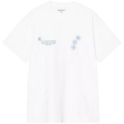 T-shirt Uomo Carhartt Wip - S/S C Trip T-Shirt - Bianco