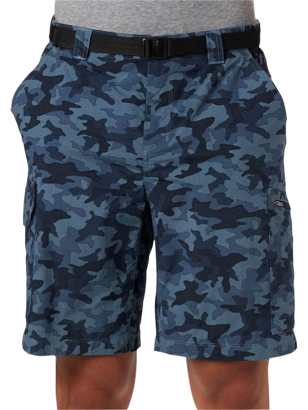 Bermuda Uomo Columbia - Silver Ridge™ Printed Cargo Short - Blu