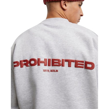 Felpe senza cappuccio Uomo Prohibited - 10119 Crew Neck - Grigio