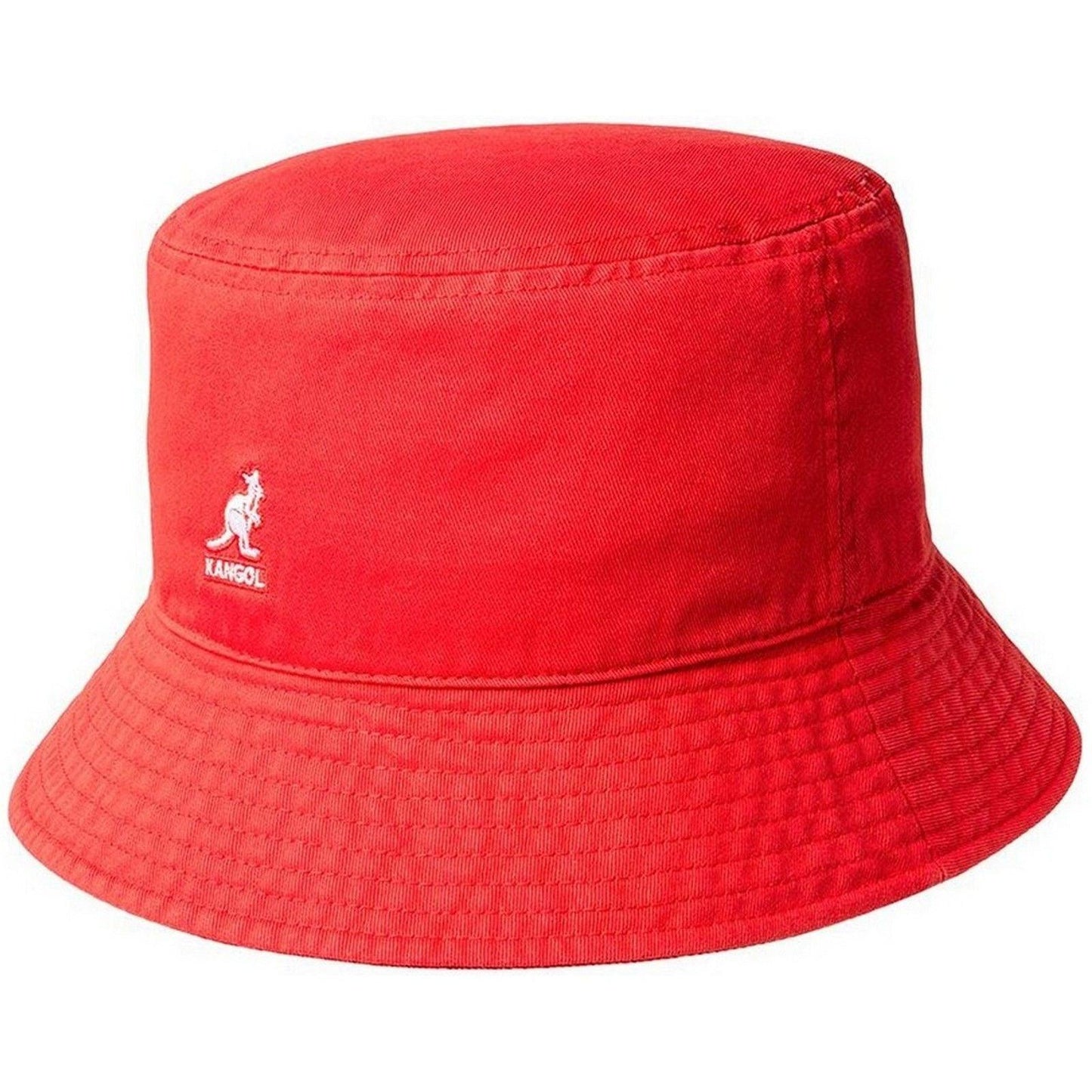 Cappelli alla pescatora Unisex Kangol - Washed Bucket - Rosso