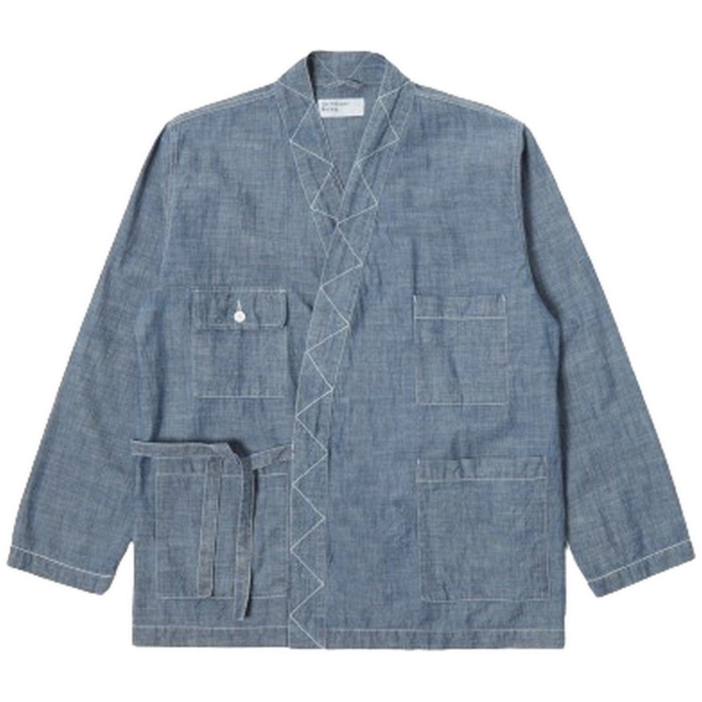 Giacche Uomo Universal Works - Osaka Work Jacket - Celeste