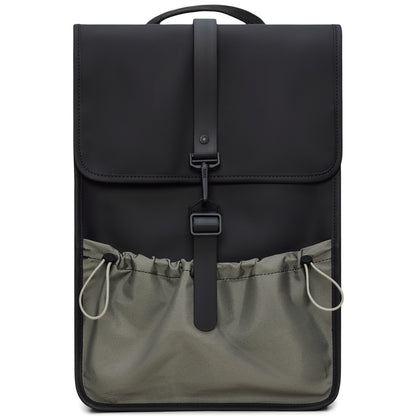 Borse a spalla Unisex Rains - Mix Backpack Mini - Nero