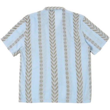 Chemises décontractées Universal Works pour hommes - Chemise de route - Bleu clair