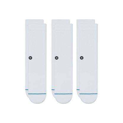 Calze Unisex Stance - Icon 3 Pack - Bianco
