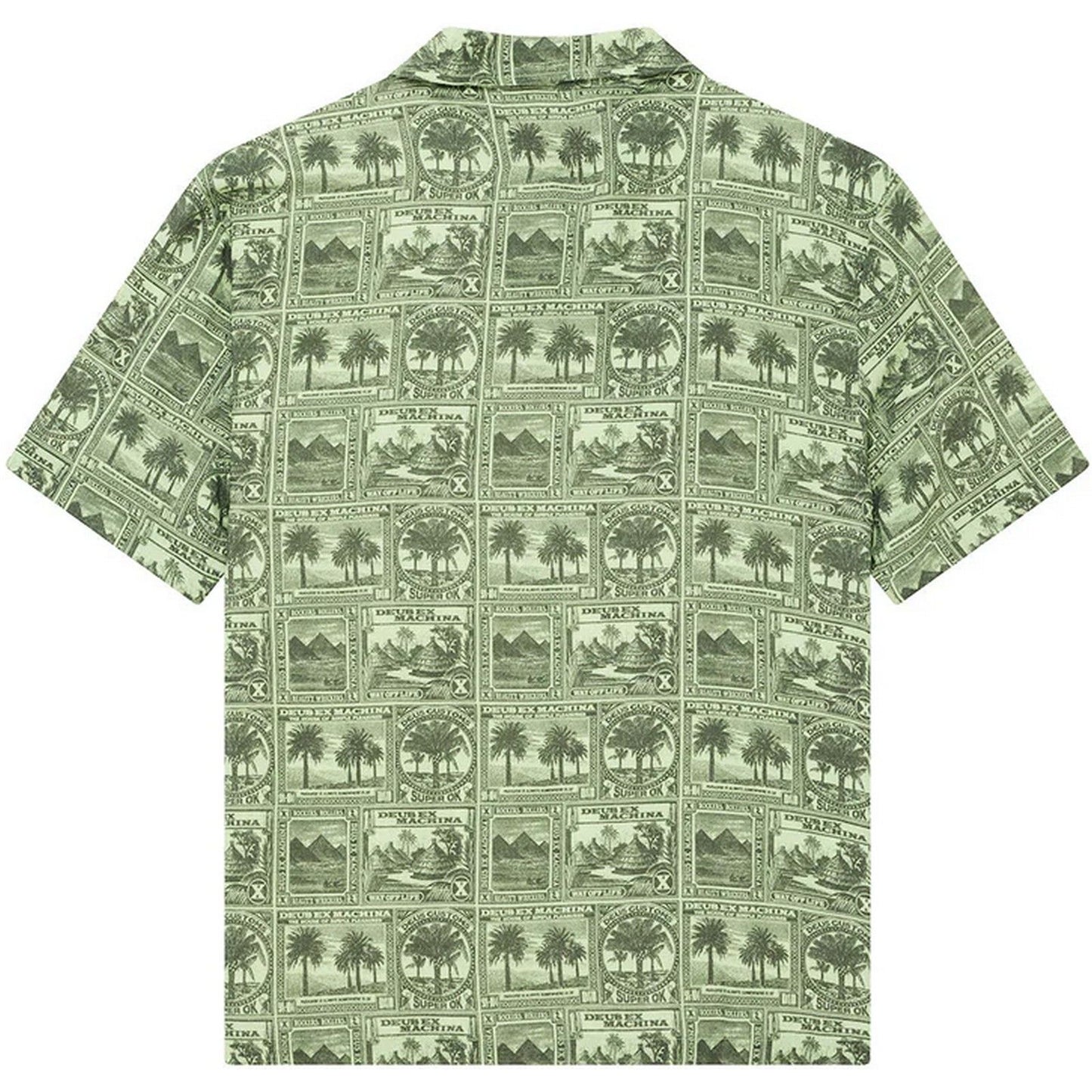 Camicie casual Uomo Deus Ex Machina - Mail-Man Shirt - Verde
