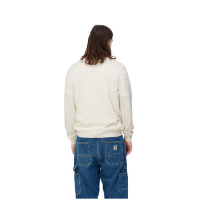 Maglie Uomo Carhartt Wip - Madison Sweater - Panna