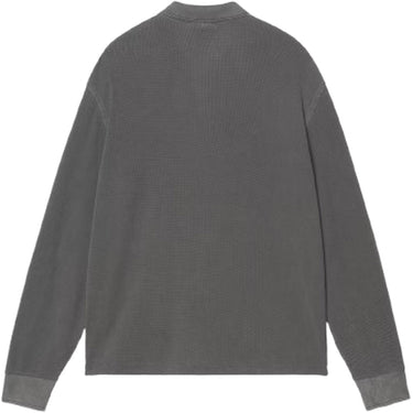 Camicie casual Uomo Carhartt Wip - L/S Waffle Rugby Shirt - Nero