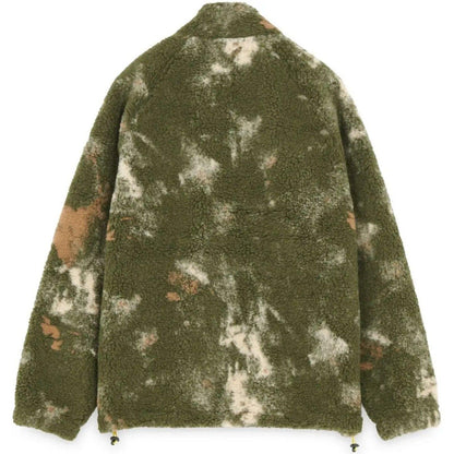 Felpe senza cappuccio Uomo Iuter - Tie Dye Fur Zip Neck - Multicolore