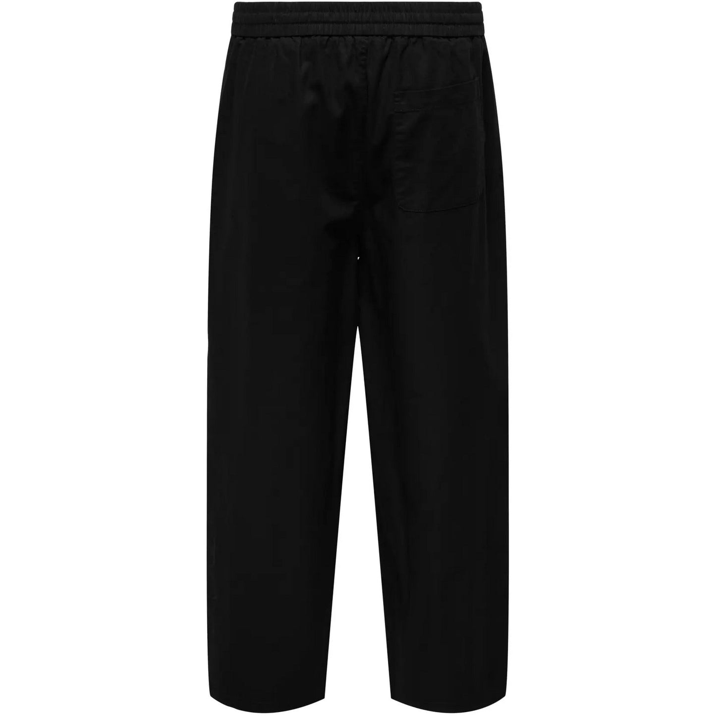 Pantaloni Uomo Only & Sons - Onsdaves Wide Cot Lin 0007 Pants - Nero