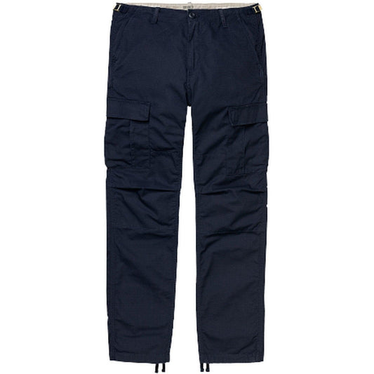 Pantaloni Uomo Carhartt Wip - Aviation Pant - Blu