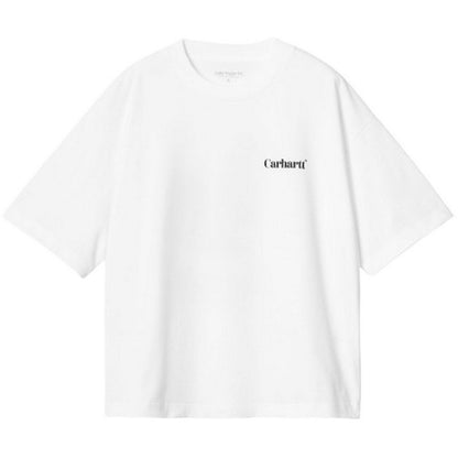 T-shirt Donna Carhartt Wip - W' S/S Fold Leo T-Shirt - Bianco