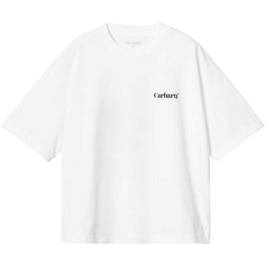 T-shirt Donna Carhartt Wip - W' S/S Fold Leo T-Shirt - Bianco