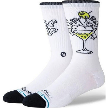 Calze Unisex Stance - High Quality Low Class Crew - Bianco