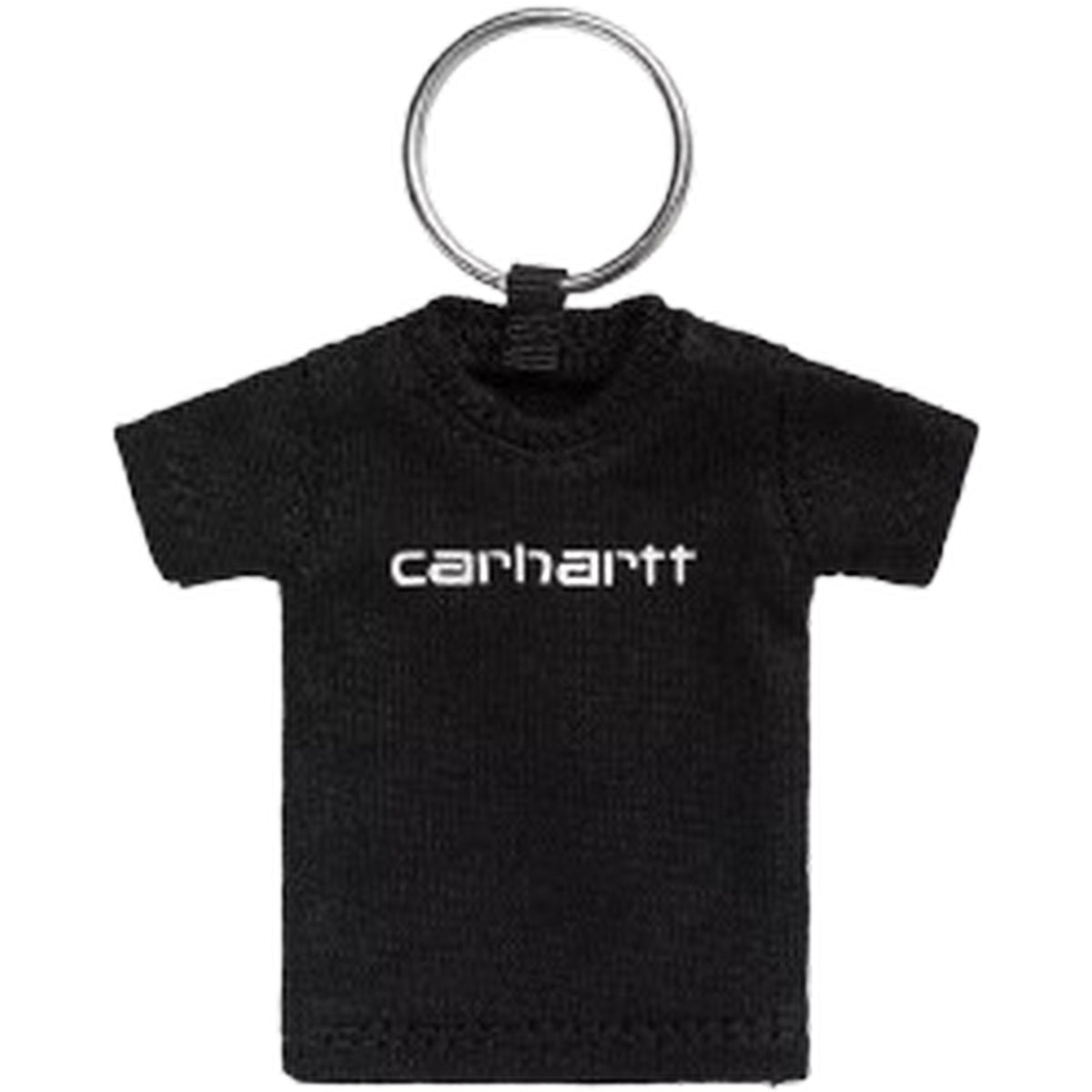 Uomo Unisex Carhartt Wip - Mini Script T-Shirt Keychain - Nero