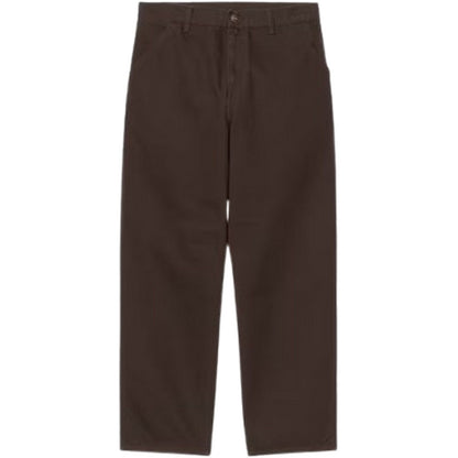 Pantaloni Uomo Carhartt Wip - Single Knee Pant - Marrone