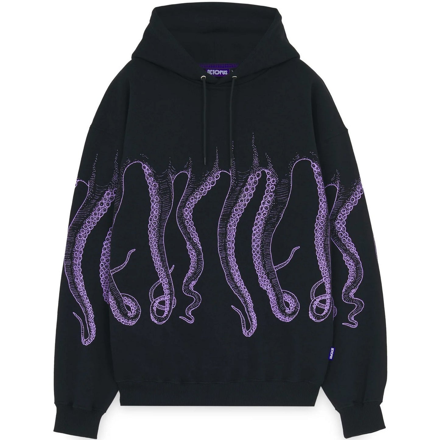 Pantaloncini Uomo Octopus - Octopus Outline Sweatshorts - Nero