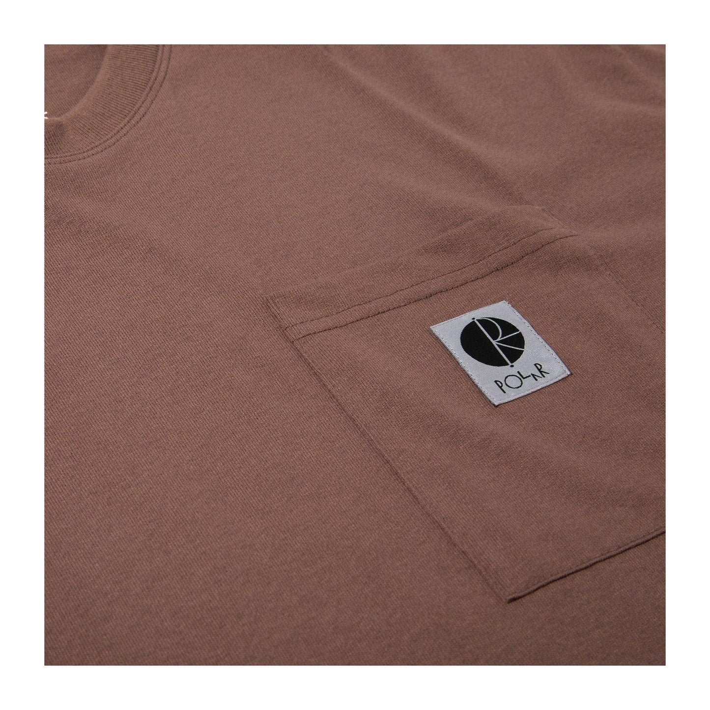 T-shirt Uomo Polar - Polar Skate Co. Pocket Tee - Marrone