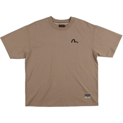 T-shirt Uomo Evisu - Ht, Seagull Emb. Ss Tee - Beige