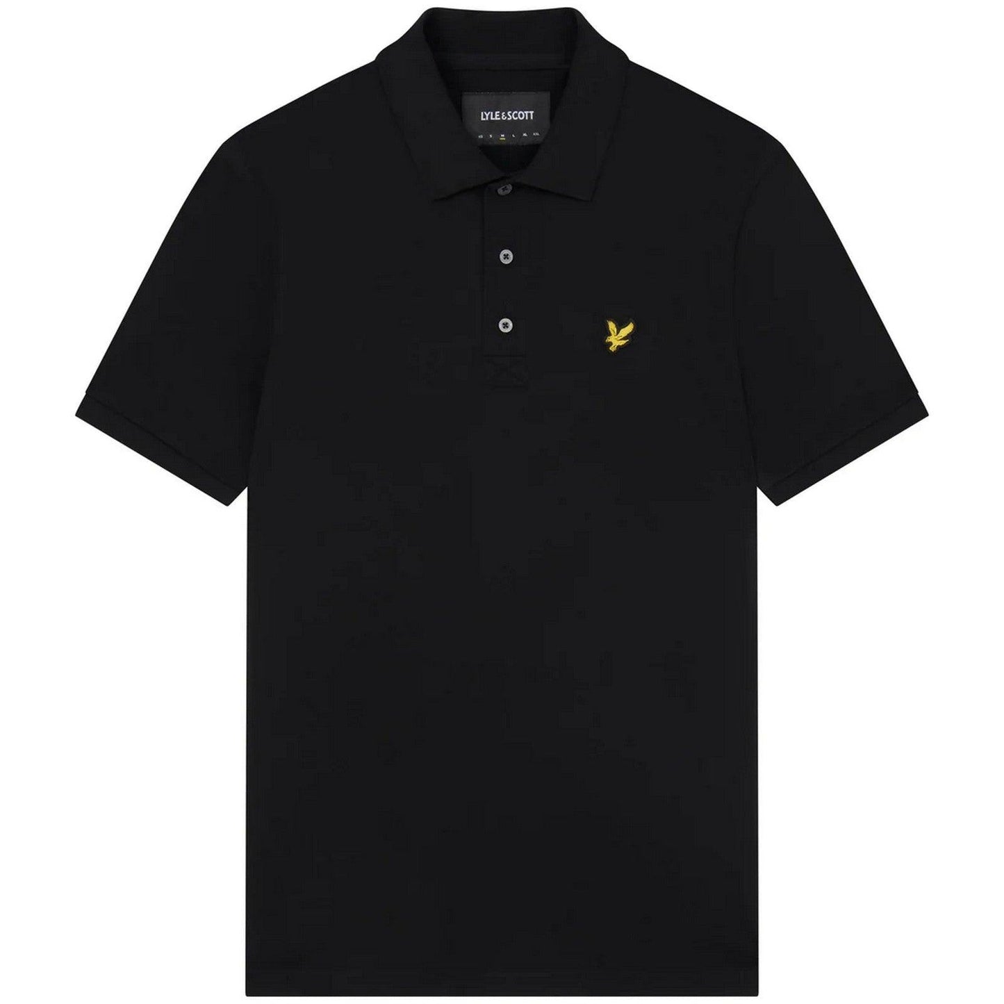 Polo Uomo Lyle & Scott - Plain Polo Shirt - Nero