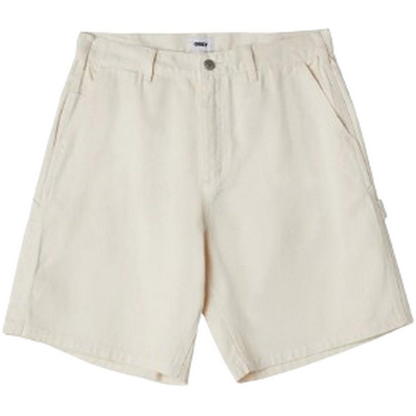 Bermuda Uomo Obey - Bigwig Denim Carpenter Short - Bianco