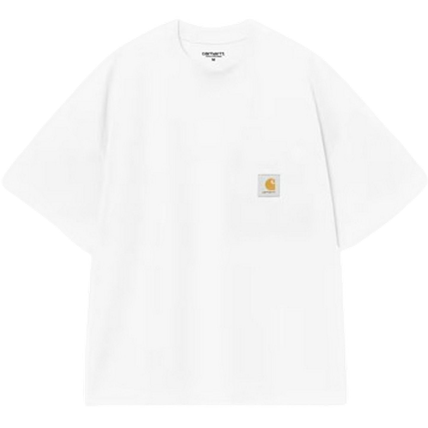 T-shirt Uomo Carhartt Wip - S/S Work Pocket T-Shirt - Bianco
