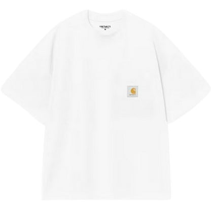 T-shirt Uomo Carhartt Wip - S/S Work Pocket T-Shirt - Bianco