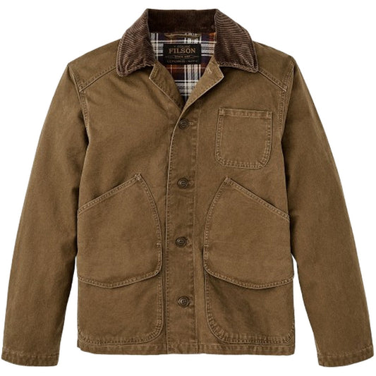 Giacche Uomo Filson - Canvas Outfitter Jacket - Marrone