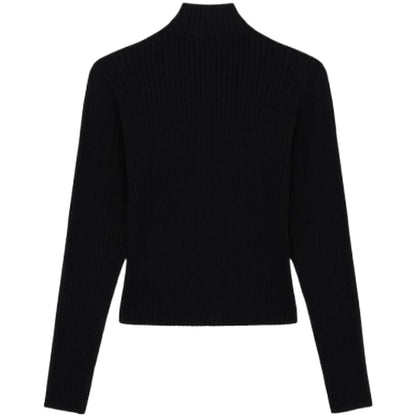 Maglie Donna Dickies - Wellsville Fz Knitwear W - Nero