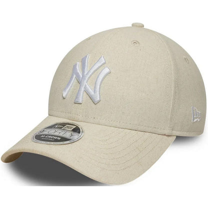 Cappellini da baseball Unisex New Era - Linen 9Forty Mc - Bianco