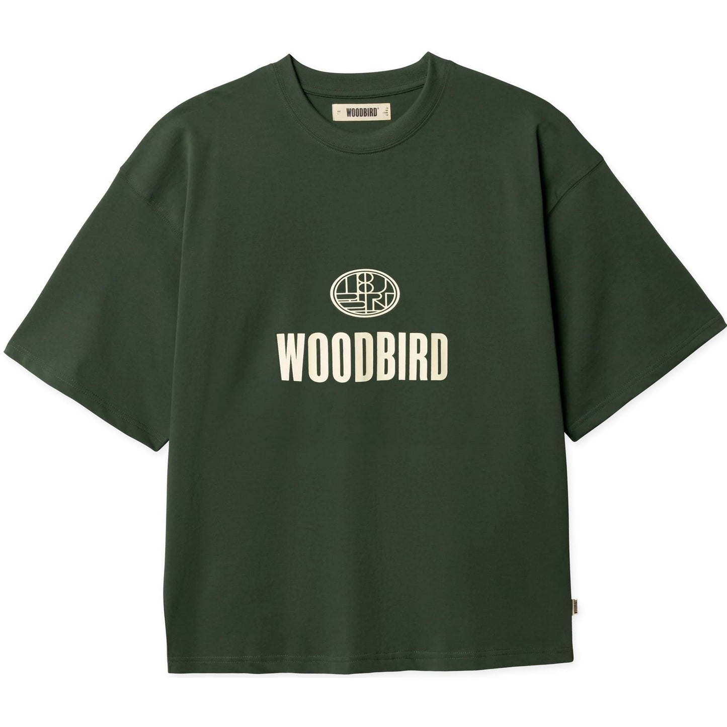 T-shirt Uomo Woodbird - Wbbeam Nine Tee - Verde