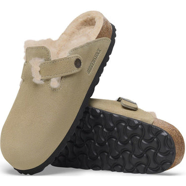 Sandali Unisex Birkenstock - Boston Shearling - Beige