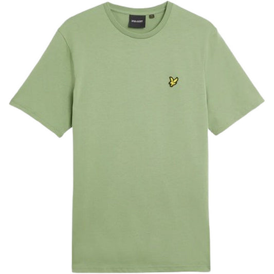 T-shirt Uomo Lyle & Scott - Plain T-Shirt - Verde