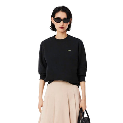Felpe senza cappuccio Donna Lacoste - Sweatshirts - Nero