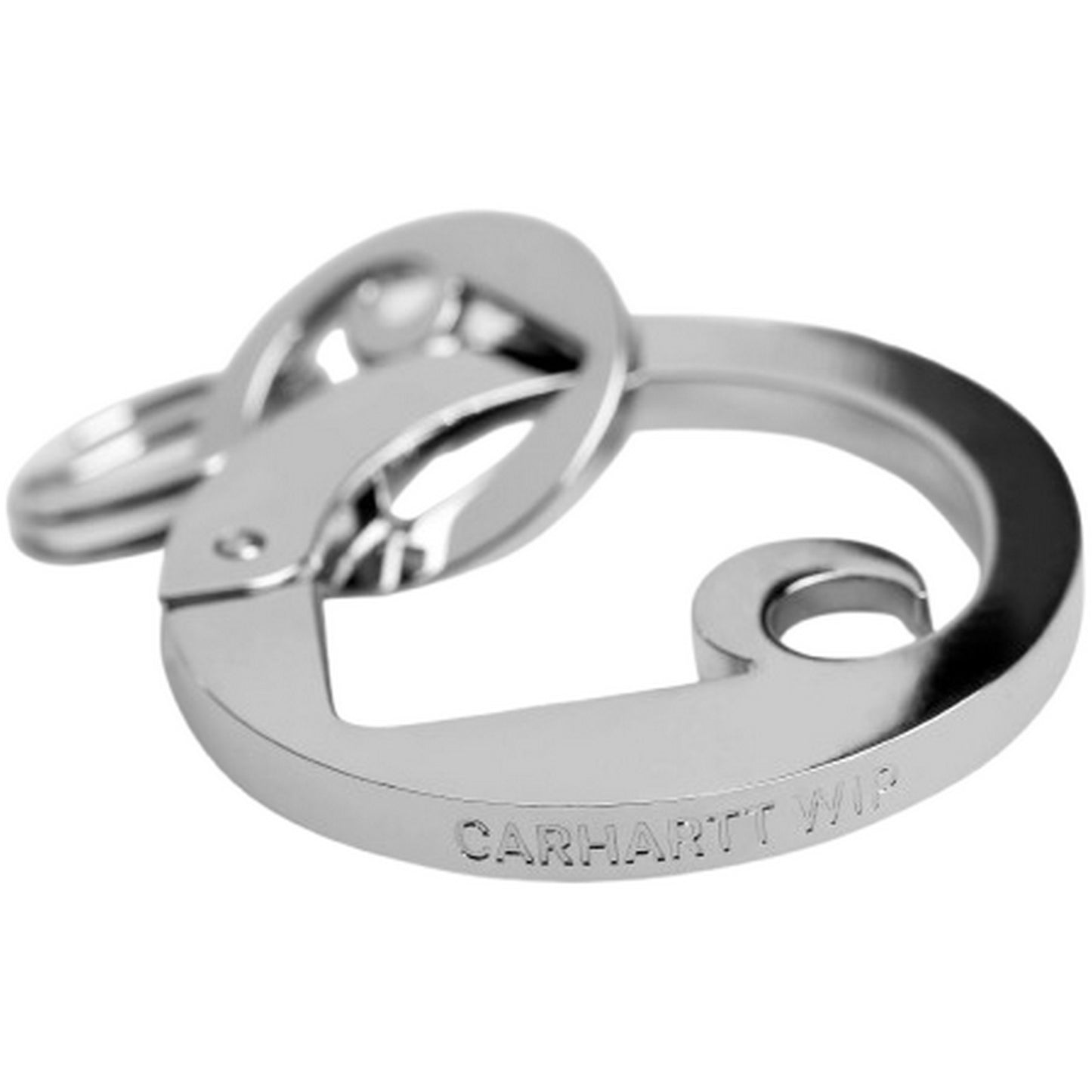 Uomo Unisex Carhartt Wip - Charms Carabiner Keychain - Argento